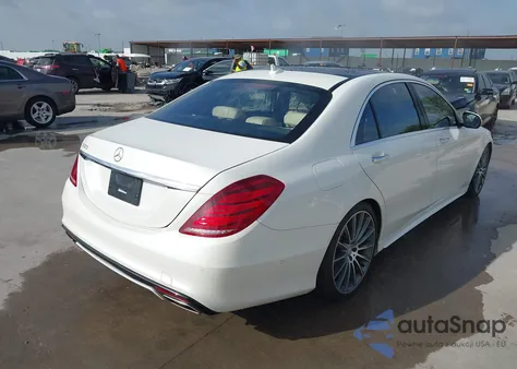 2015 Mercedes-Benz S 550 from USA, damaged, VIN WDDUG8CB4FA168774